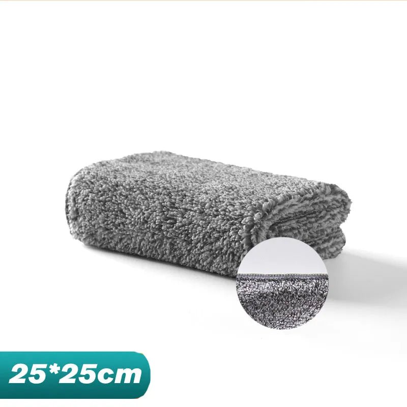 2/4pcs Bamboo Charcoal Fiber Cleaning Cloth Rags - Water Absorption, Non-Stick Oil Washing, Kitchen Towel, Household Cleaning Tools ShopOnlyDeal