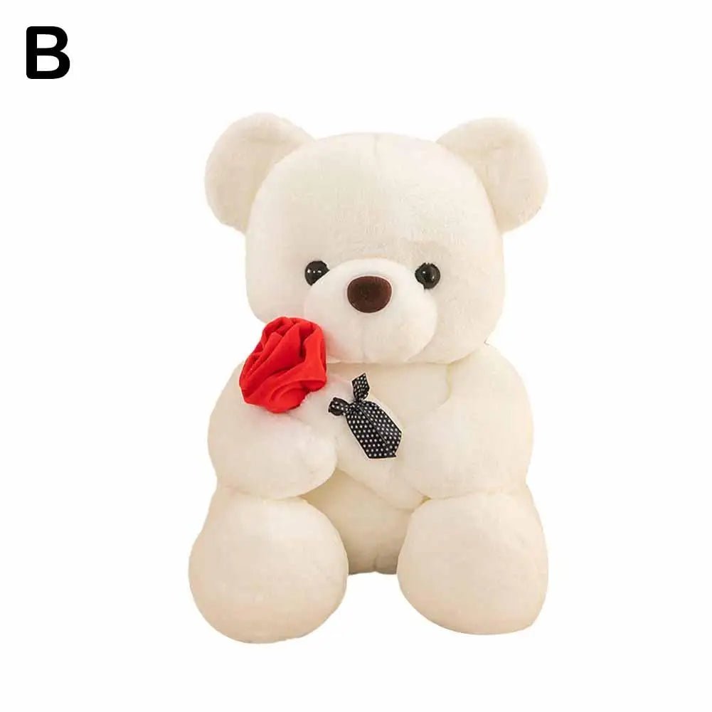 25cm Kawaii Teddy Bear - Valentines Day Gift Stuffed Animal Rose Bear Doll for Girlfriend ShopOnlyDeal