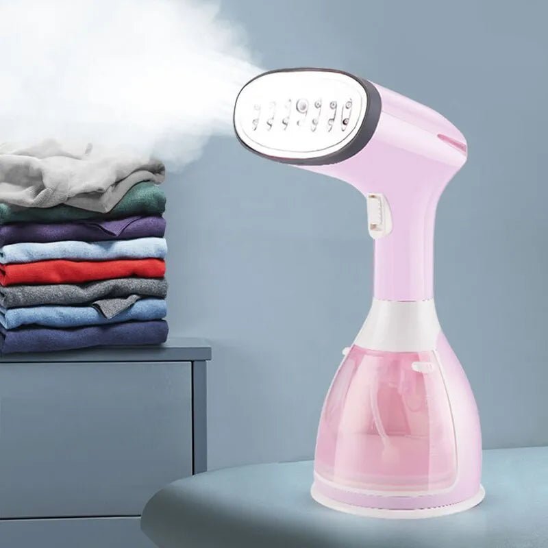 280ml Handheld Garment Steamer with Fast-Heat (EU Plug Only) & 7-Hole Technology - 1500W Portable Fabric Steamer for Home & Travel 🧳👚💨 ShopOnlyDeal