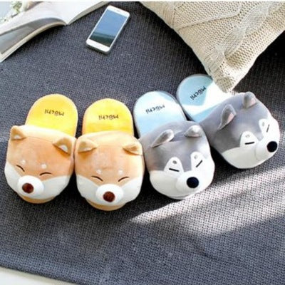 Warm fluffy slippers at home ShopOnlyDeal