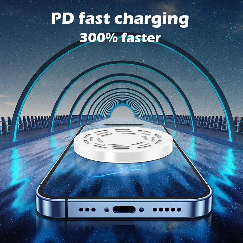 30W For Apple Magsafe Original 15 Pro Max Charging For iPhone 11 12 14 13 Magnetic Wireless Charger XS XR X 8 Phone Accessories ShopOnlyDeal