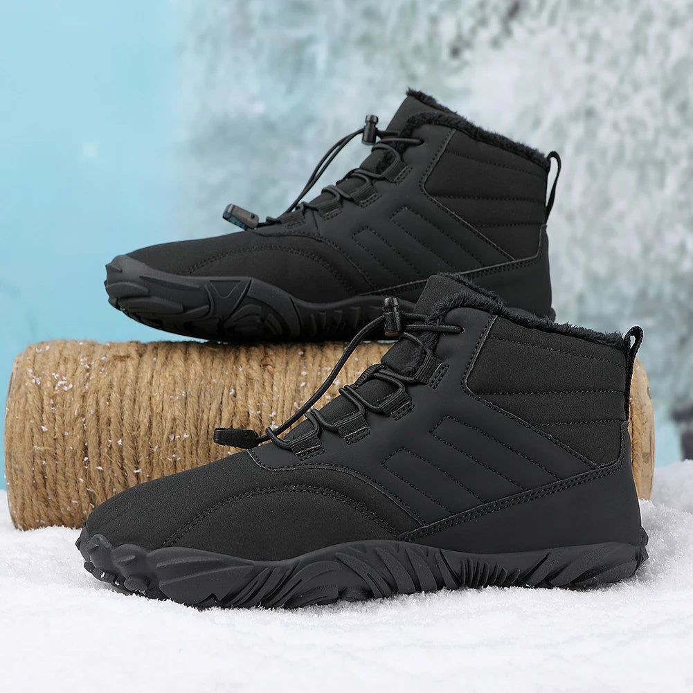 Winter Boots Men's No Tie Thermal Winter Shoes Boots, Casual Walking Shoes Snow Boots - Temu ShopOnlyDeal