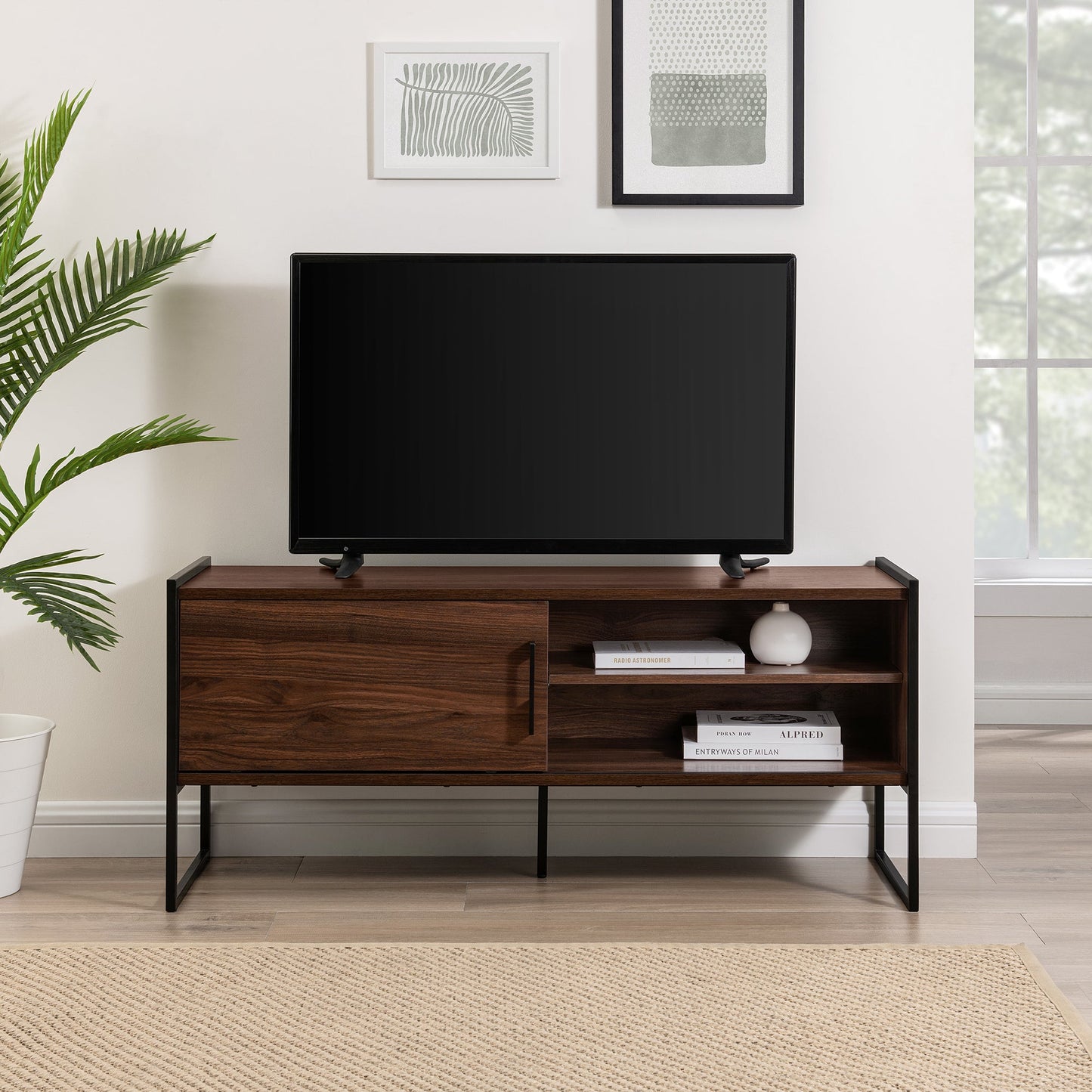 Braxton Urban-Modern Media Console Walker Edison