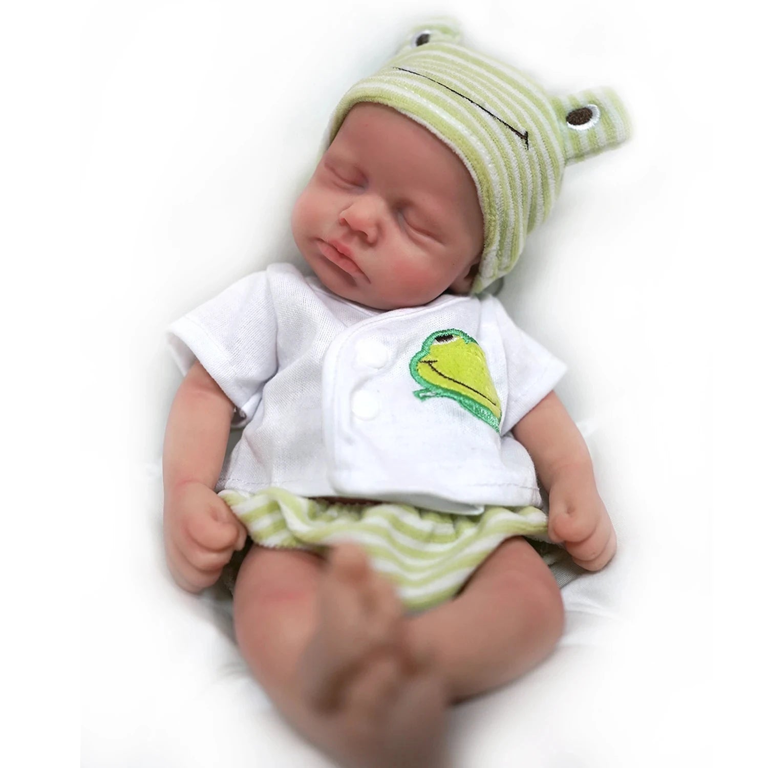 12" 30Cm Boy Micro Preemie Full Body Silicone Baby Doll Lifelike Mini Reborn Doll Surprice Children Anti-Stress My Melody ShopOnlyDeal