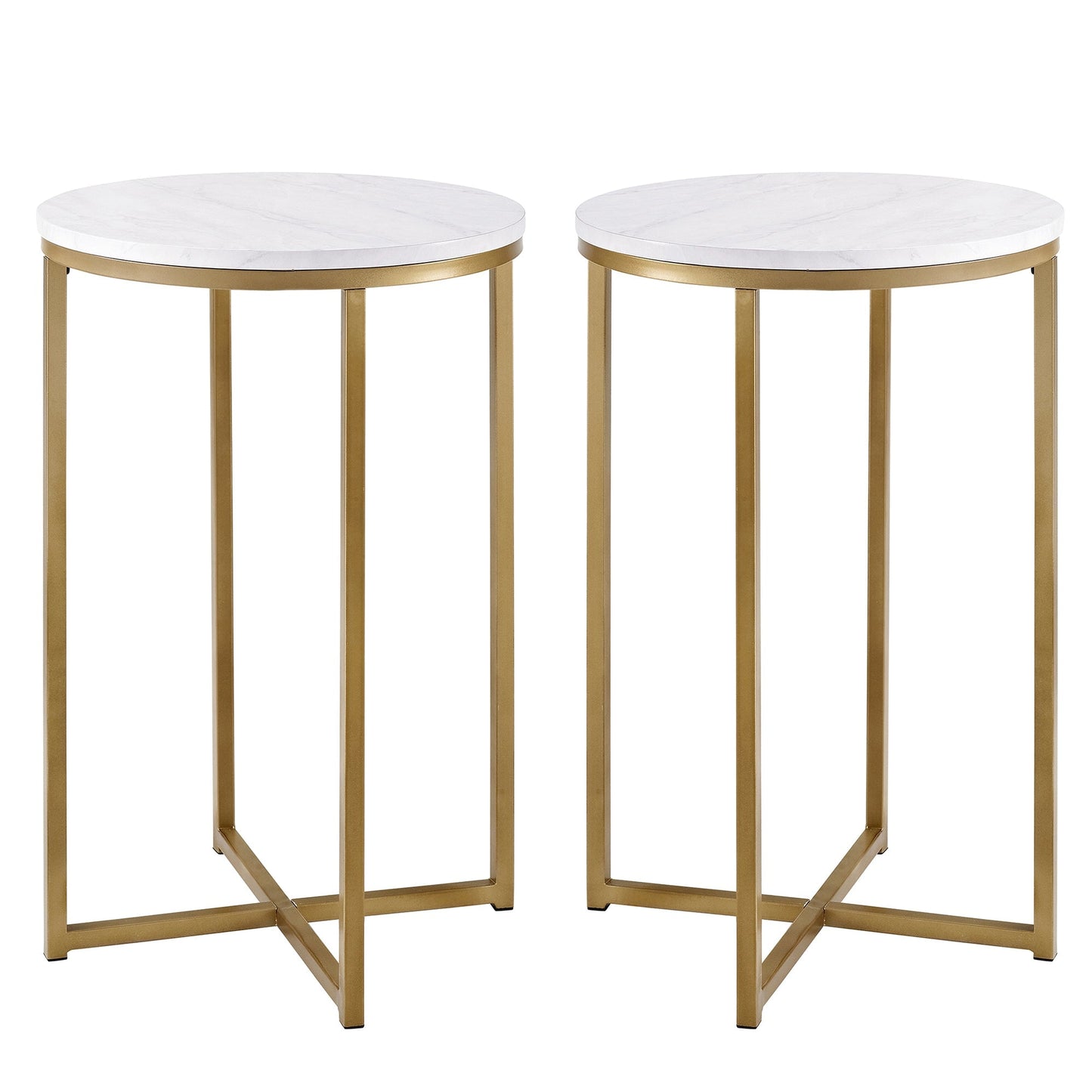 Alissa Side Table Set of 2 Walker Edison