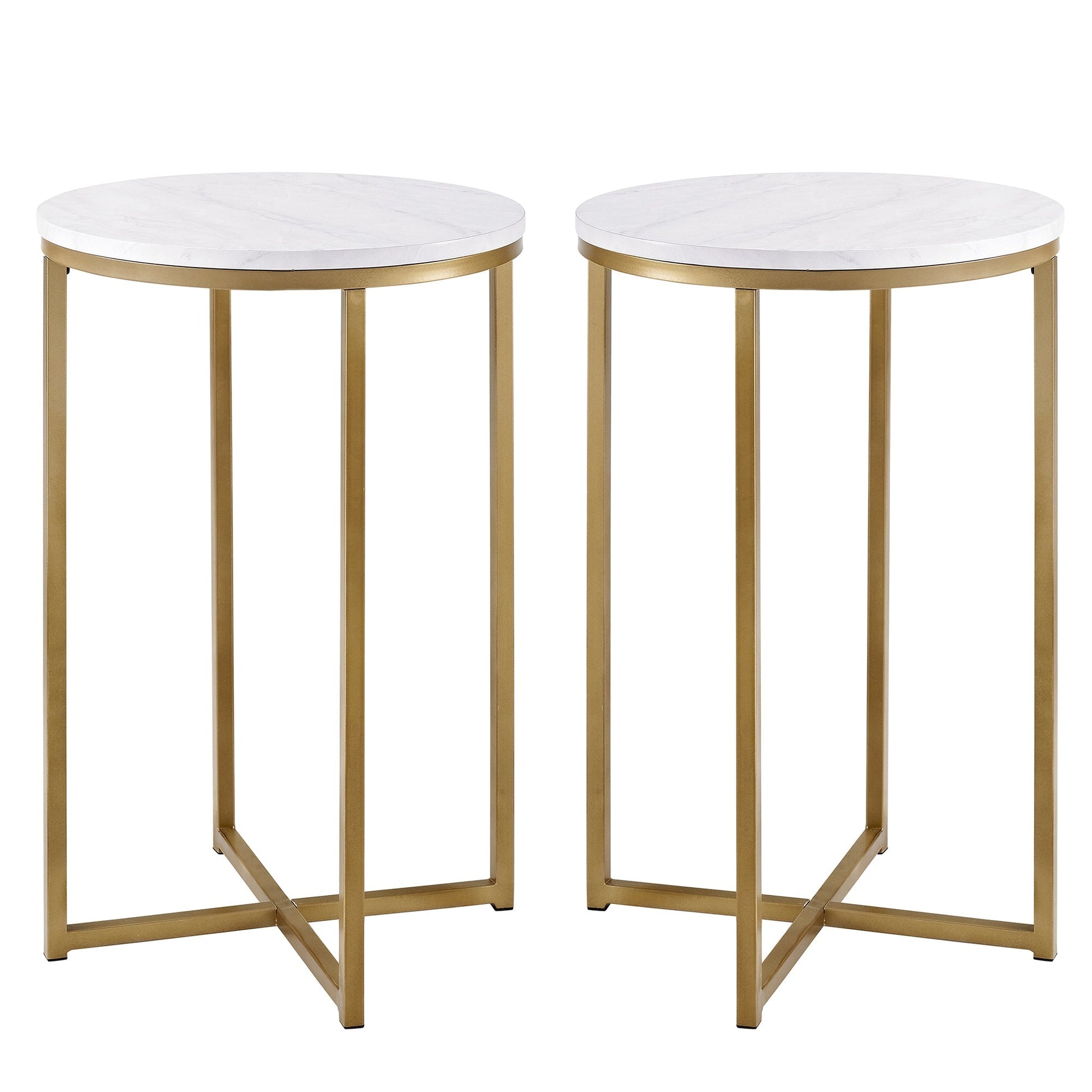 Alissa Side Table Set of 2 Walker Edison