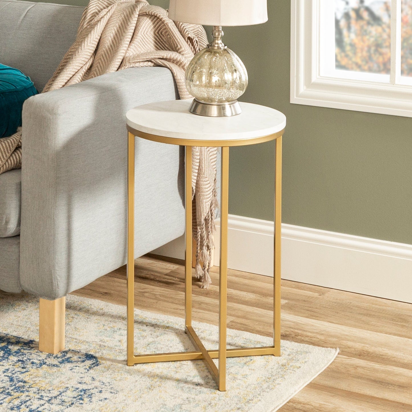 Alissa Side Table Set of 2 Walker Edison