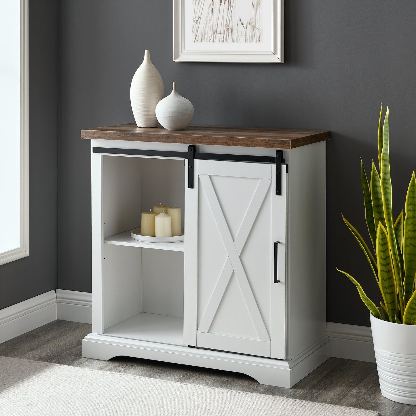 Alba Accent Cabinet Walker Edison