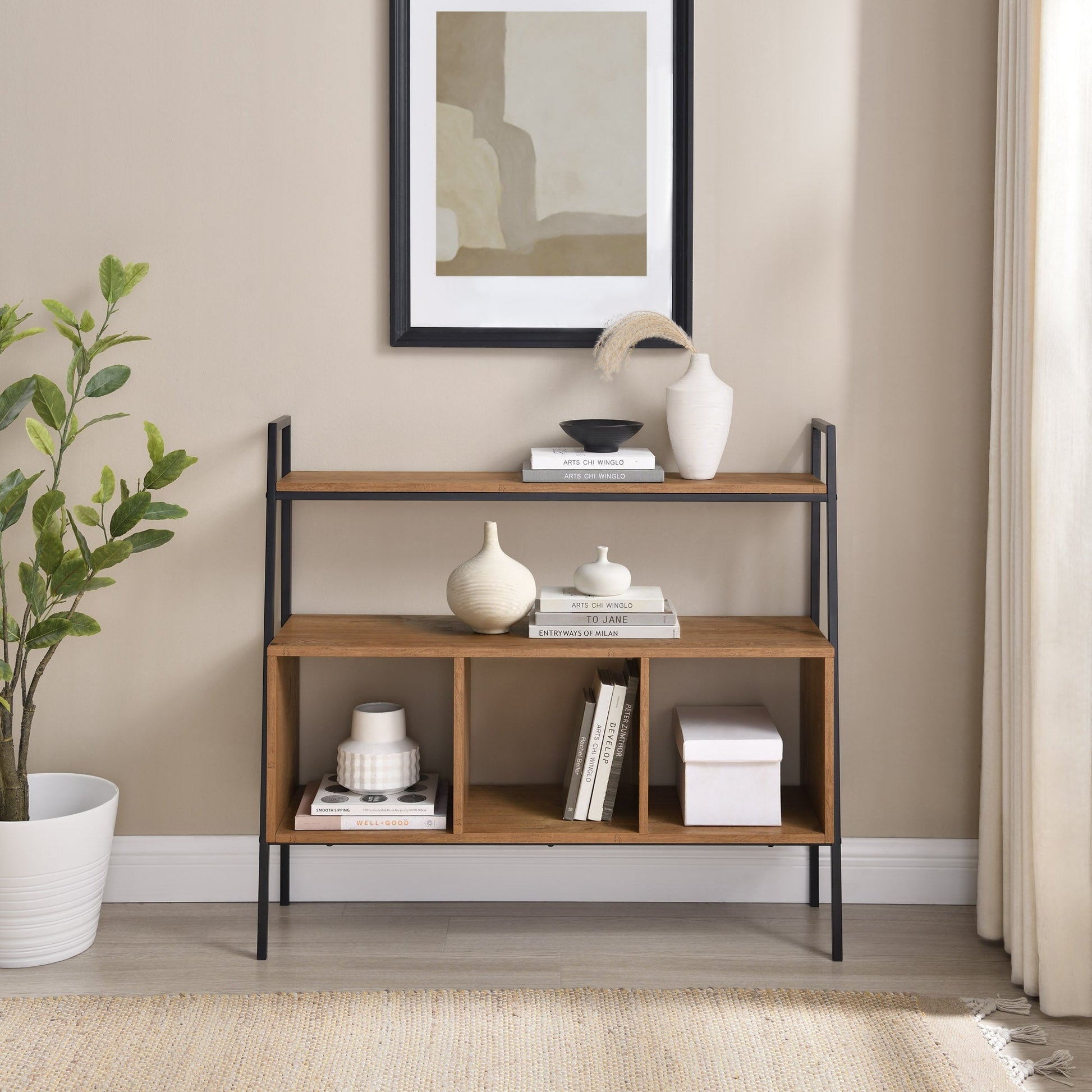 Arlo 40" 3 Cube Storage Shelf Walker Edison