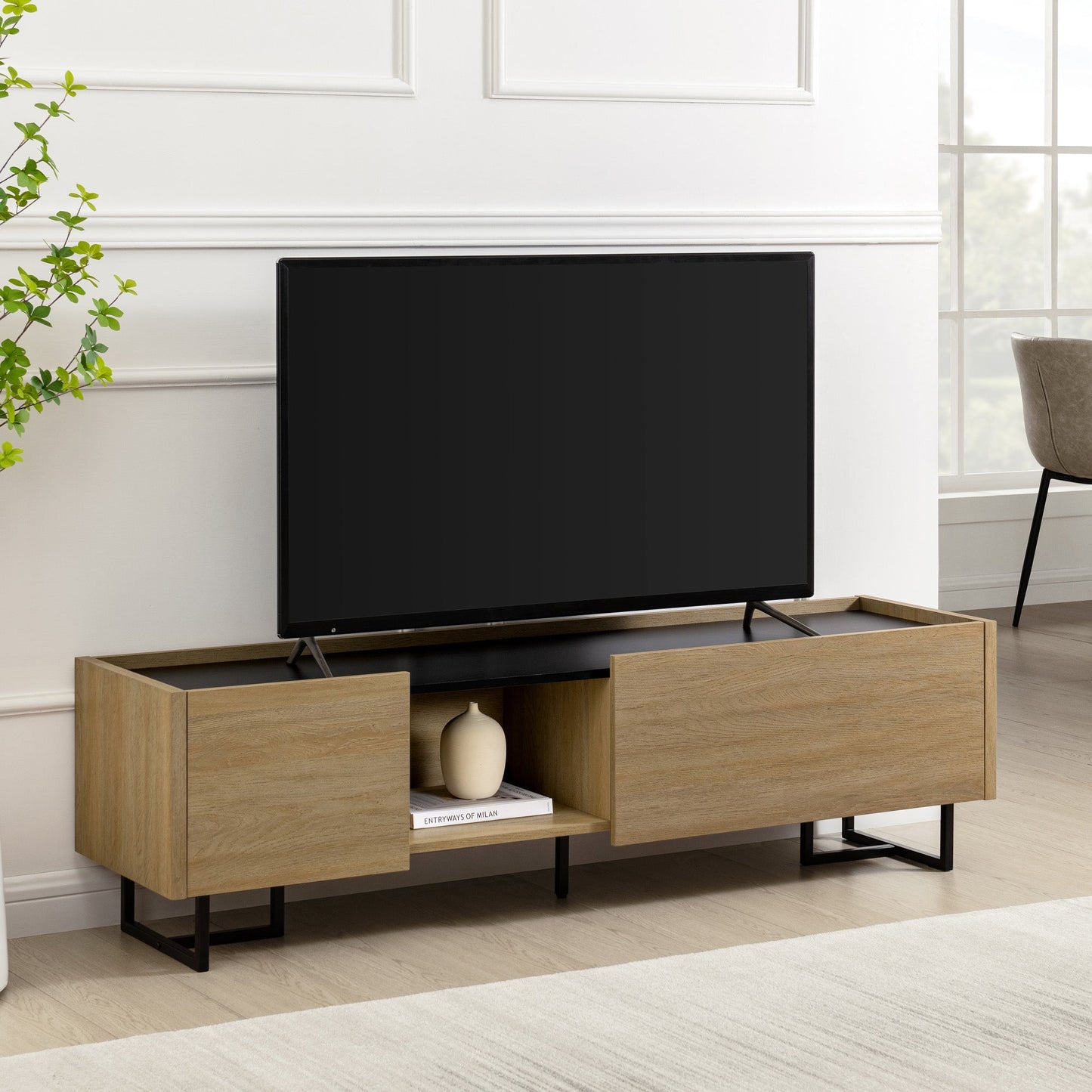 Arwin Minimalist Media Console Walker Edison