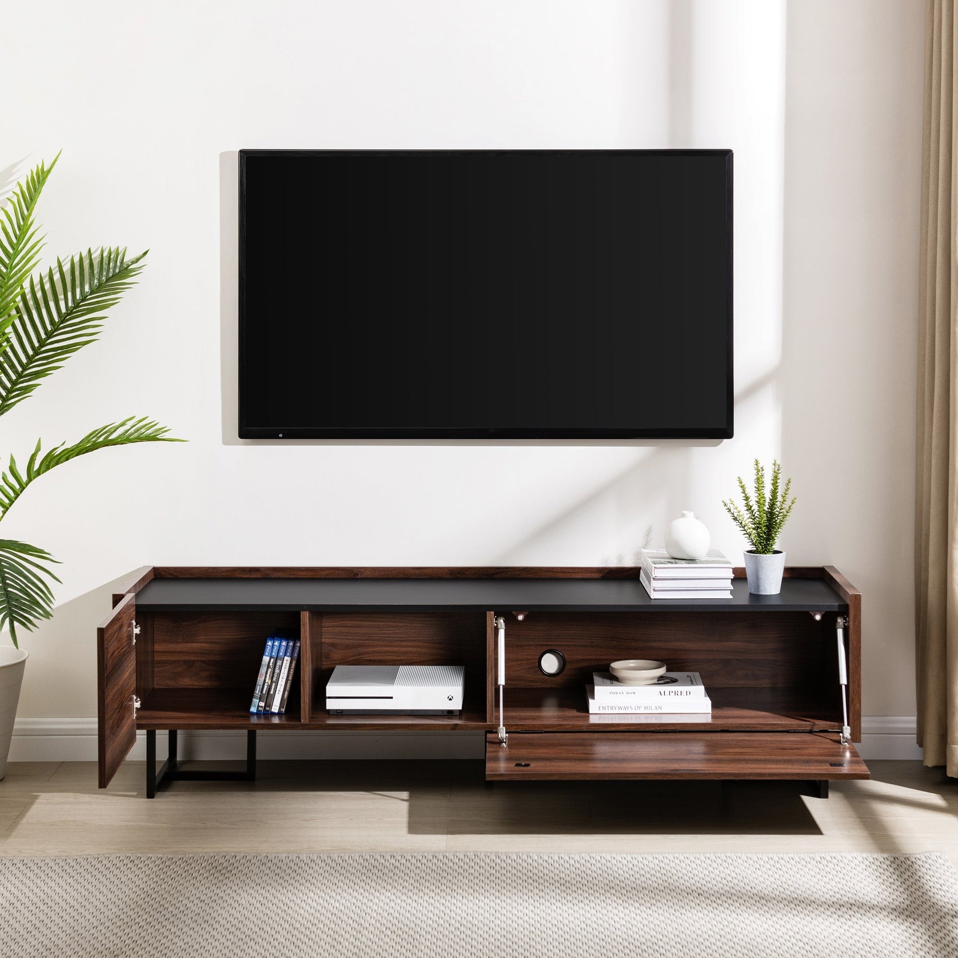 Arwin Minimalist Media Console Walker Edison