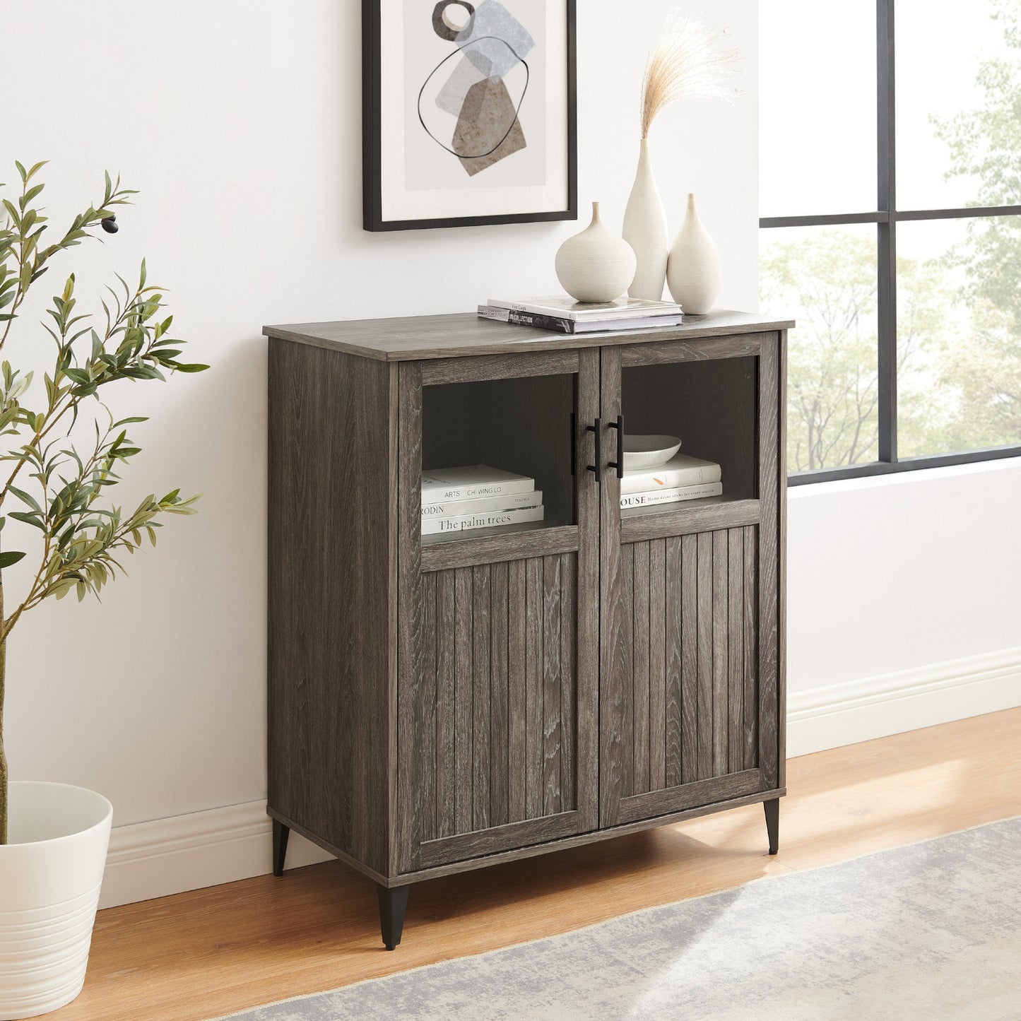 Babbett Transitional Accent Cabinet Walker Edison