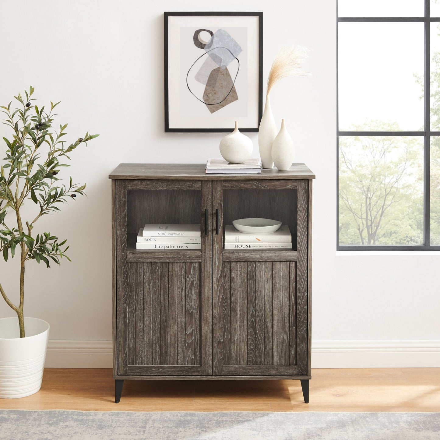 Babbett Transitional Accent Cabinet Walker Edison