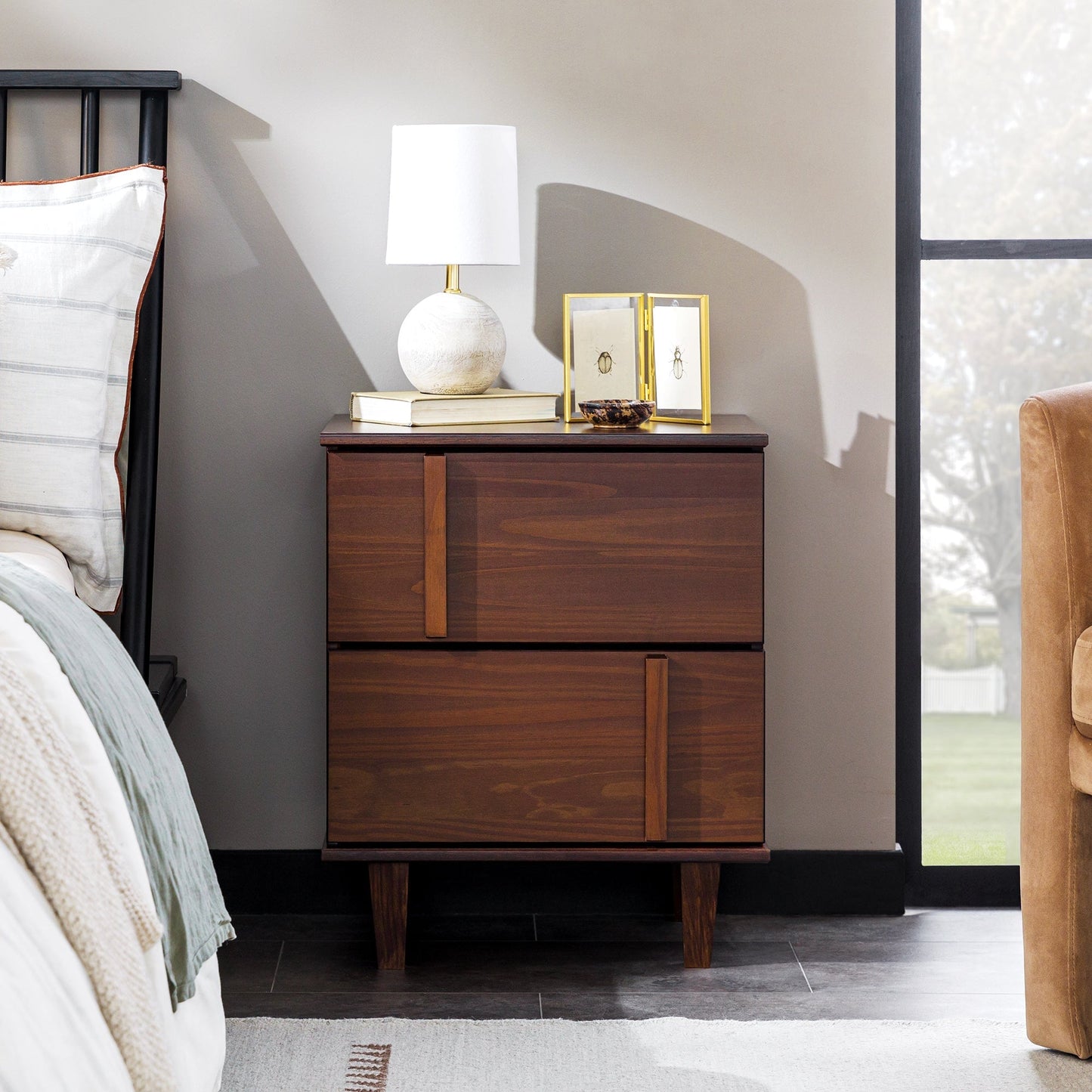 Bronx Modern Solid Wood Nightstand Walker Edison