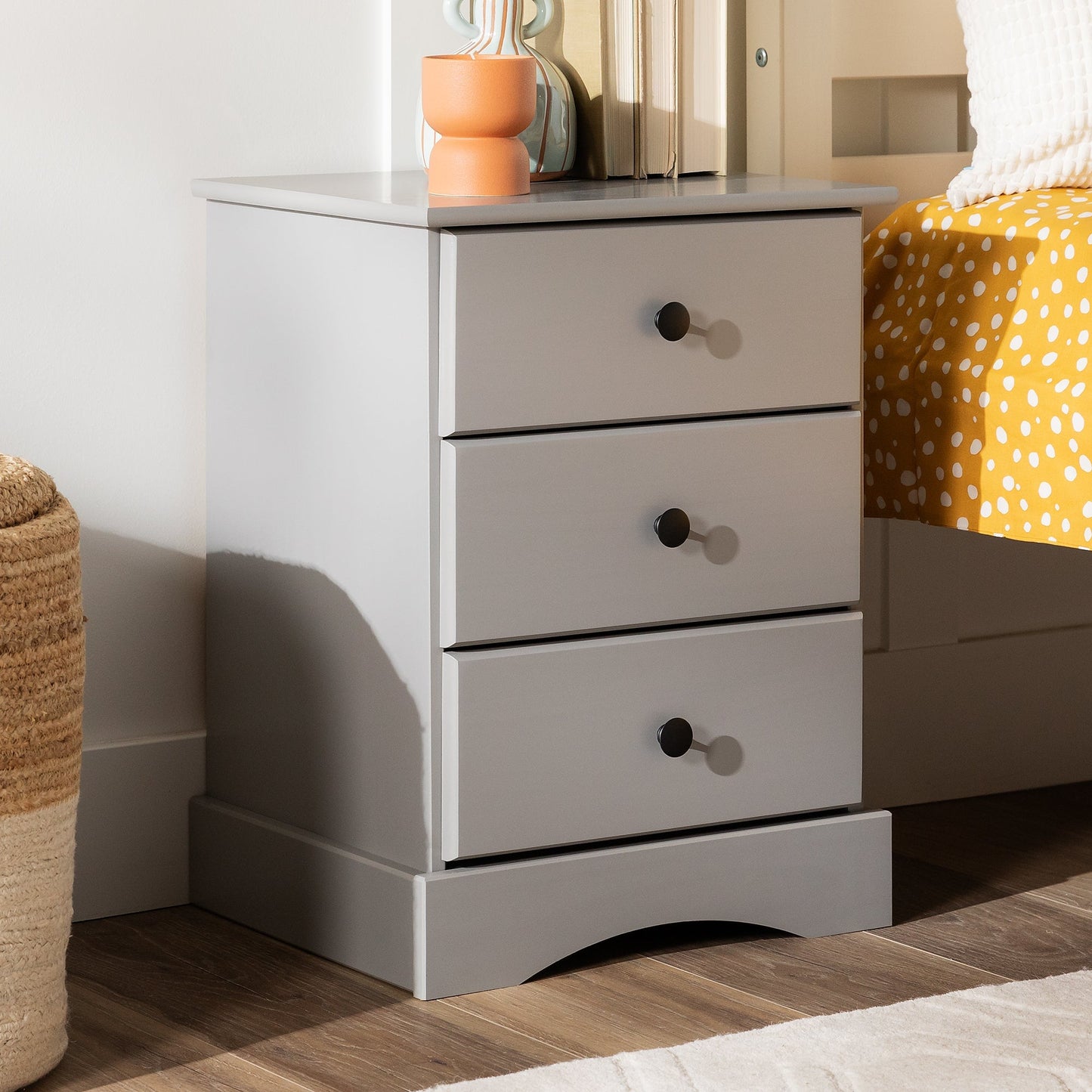 Ben 3-Drawer Nightstand Walker Edison