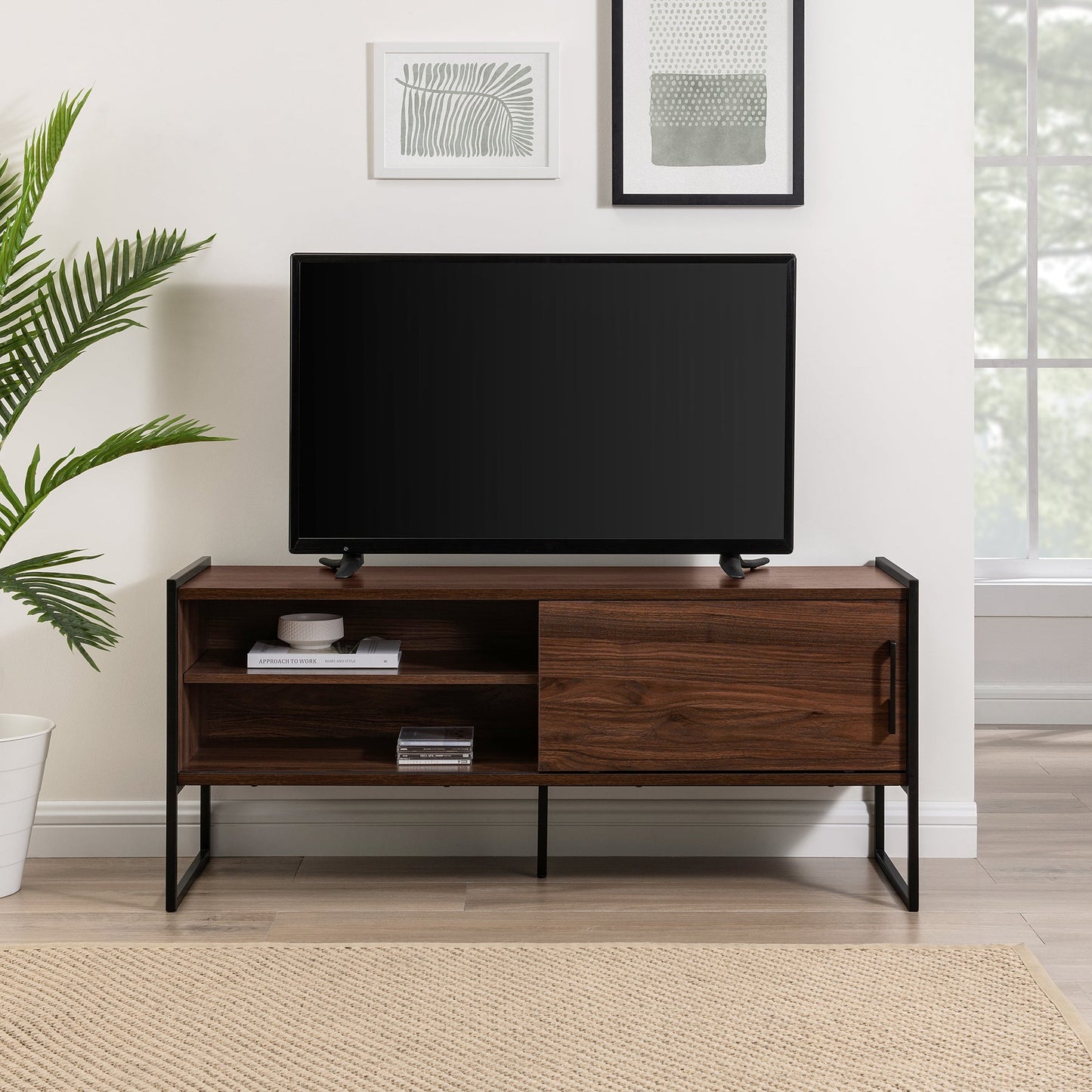 Braxton Urban-Modern Media Console Walker Edison