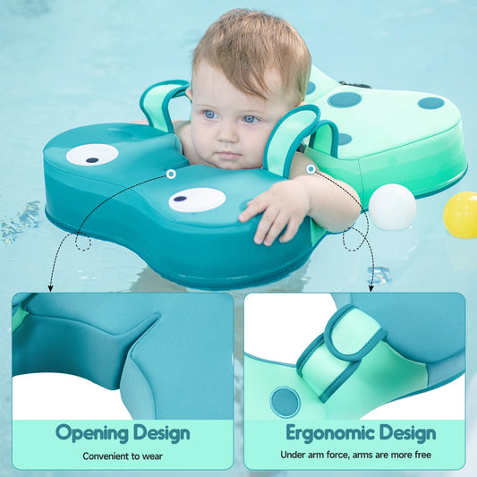 Baby Inflatable Swim Ring For Children Aged 0-3 Years Old Anti Rollover Underarm Ring Newborn Baby Shower Ring Toy ShopOnlyDeal