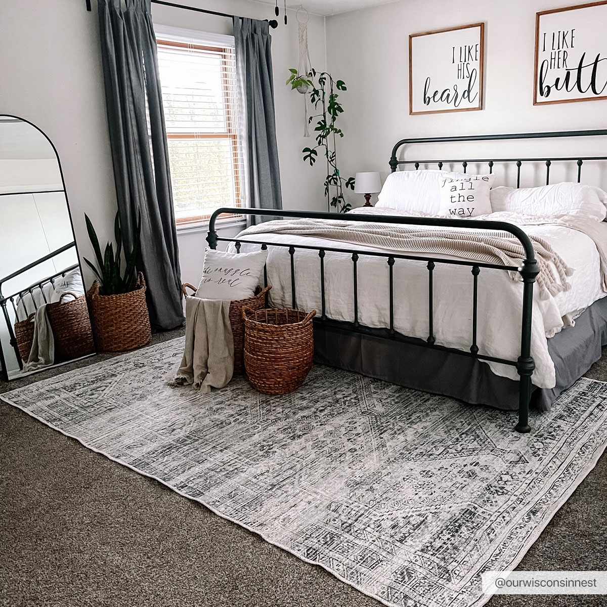 Barny Cream & Sage Washable Rug Boutique Rugs