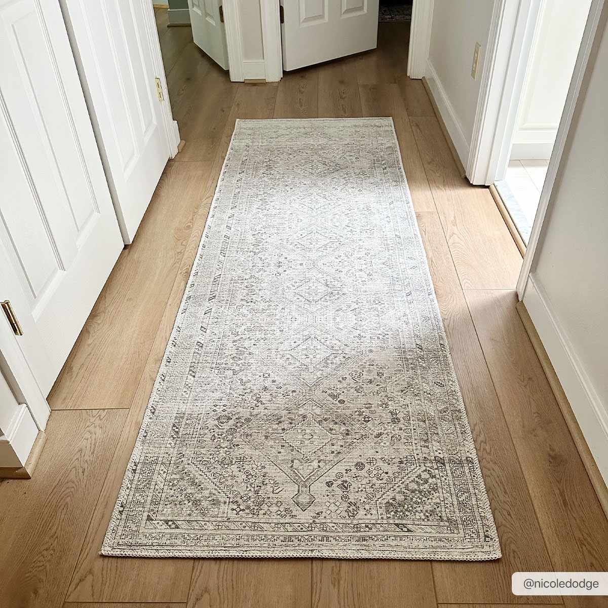 Barny Cream & Sage Washable Rug Boutique Rugs