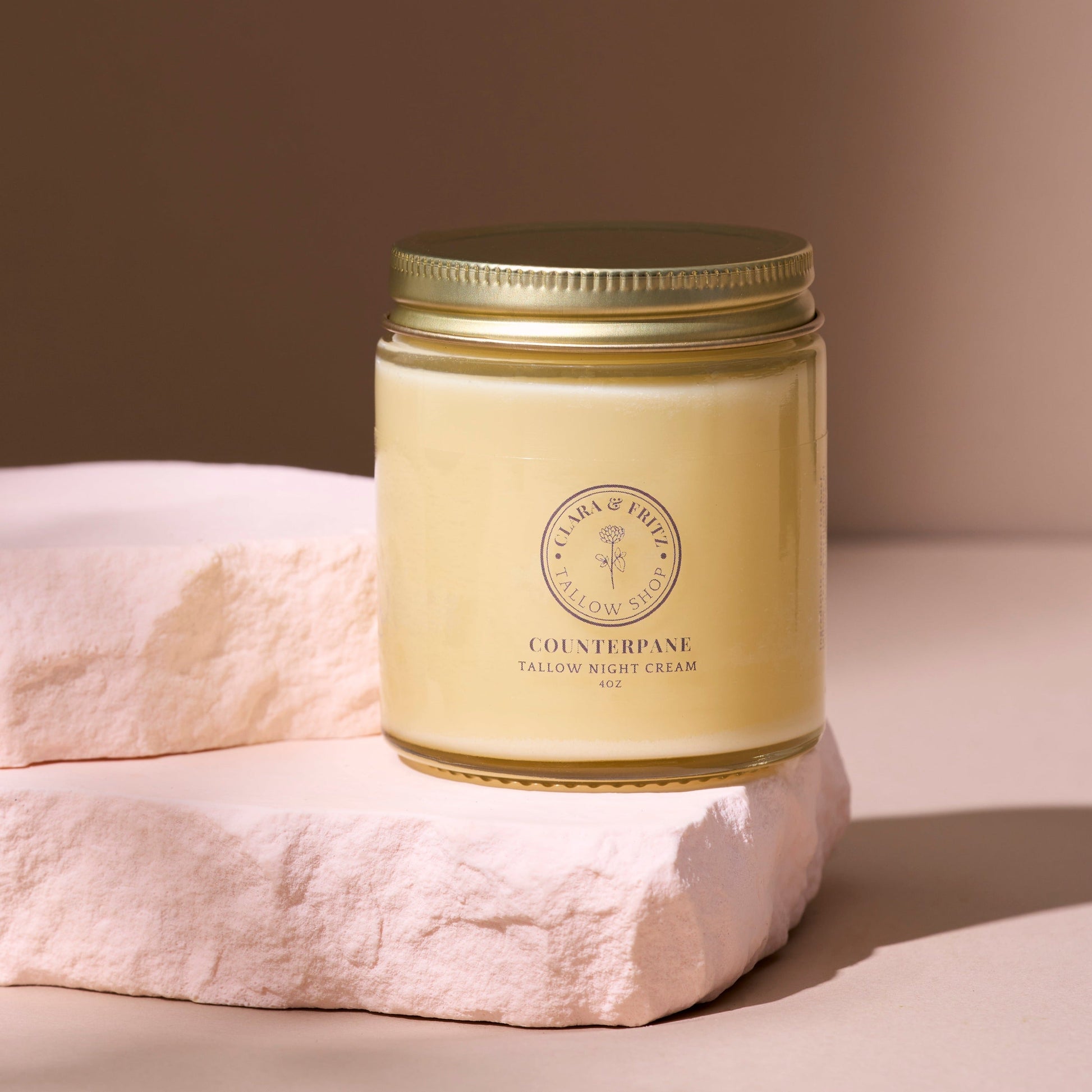 Counterpane Tallow Night Cream Clara & Fritz Tallow Shop