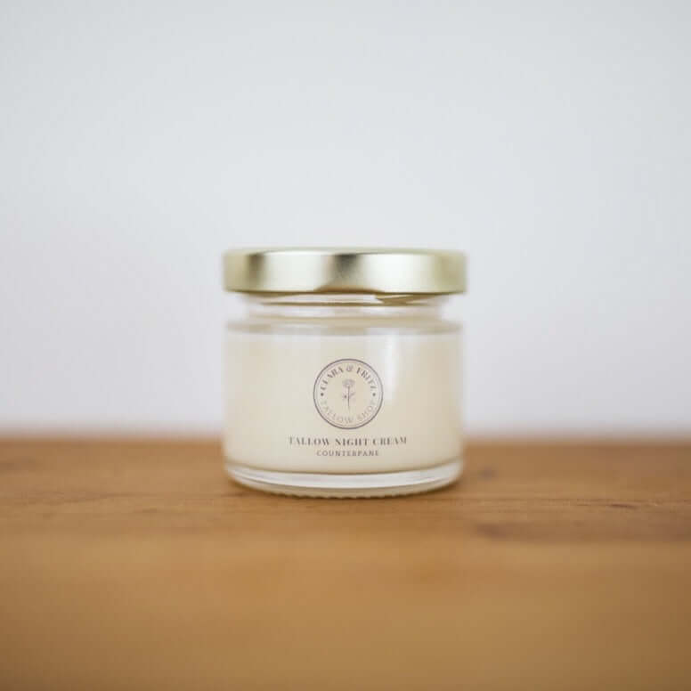 Counterpane Tallow Night Cream Clara & Fritz Tallow Shop