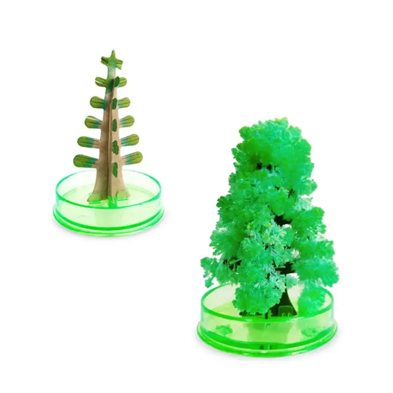 DIY Growing Tree Paper Sakura Crystal Trees Desktop Cherry Blossom Toys Paper Tree Gift Novelty Toy Exploring Science Simple--home Store