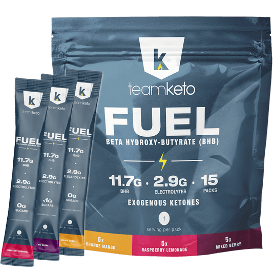 Fuel Exogenous Ketone Travel Packs TeamKeto