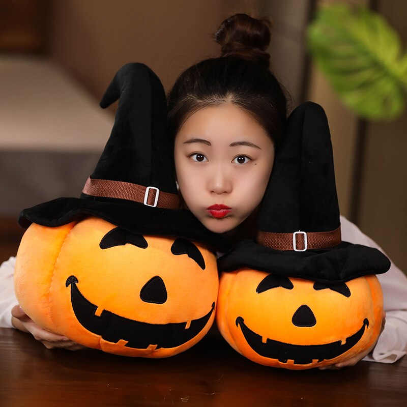 Halloween Decor Plush Toys Lovely Simulation Pumpkin DIY Decorations 30cm / 40cm / 50cm Multiple Choices ShopOnlyDeal