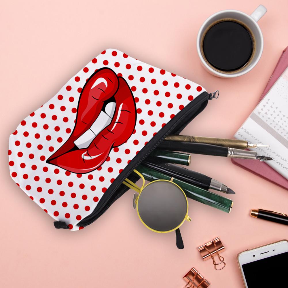 Jom Tokoy Makeup Bag With Printing Pattern Cute Organizer Bag Pouchs For Travel Bags Pouch Women's Cosmetic Bag ShopOnlyDeal