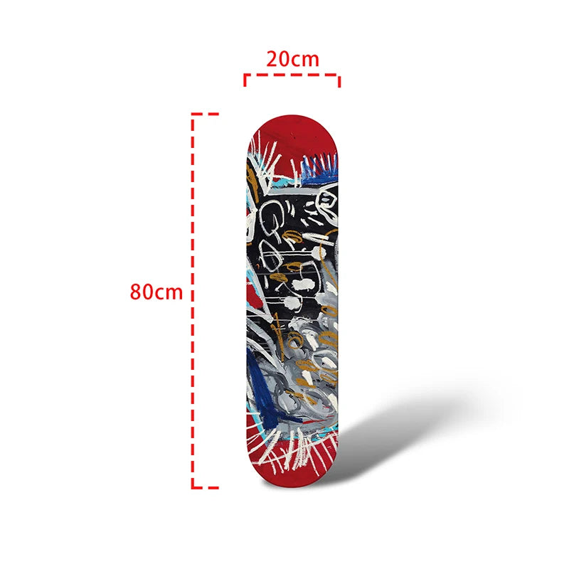 Skateboard Deck Curren Decoration Funny Graffiti Skateboard Art Collection | Furnish and Decorate for Teen Room Home Decor ShopOnlyDeal