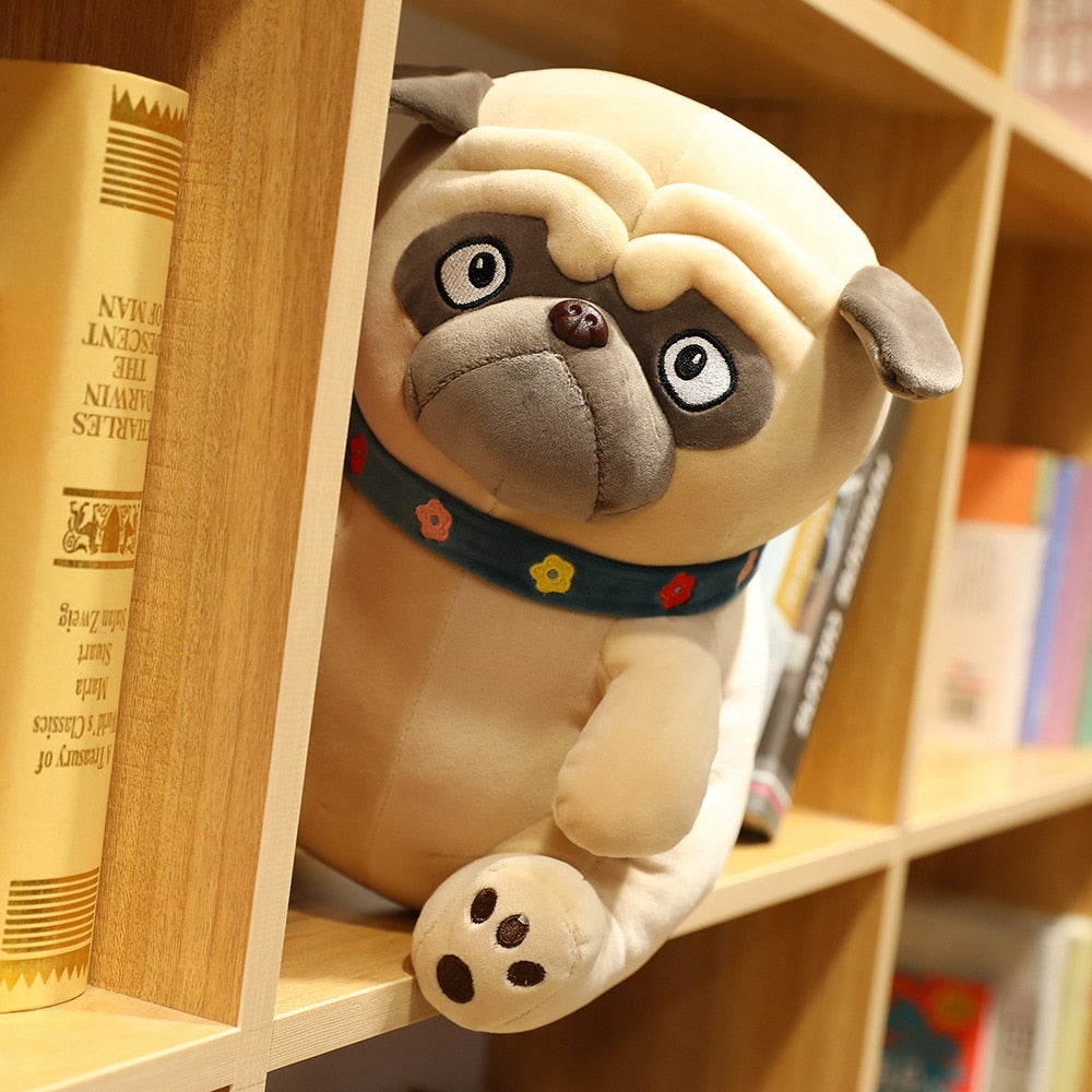 1PC 35-60CM New Shapi Dogs Doll Stuffed Simulation Plush Pug Lovely Puppy Pet Toy Plush Animal Toy Boys Birthday Kids ShopOnlyDeal