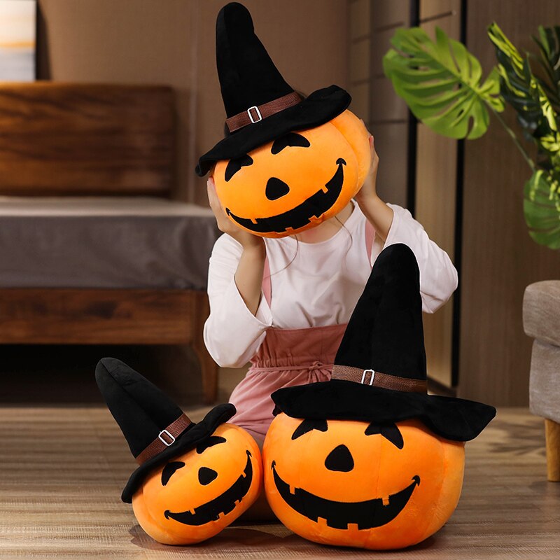 Halloween Decor Plush Toys Lovely Simulation Pumpkin DIY Decorations 30cm / 40cm / 50cm Multiple Choices ShopOnlyDeal