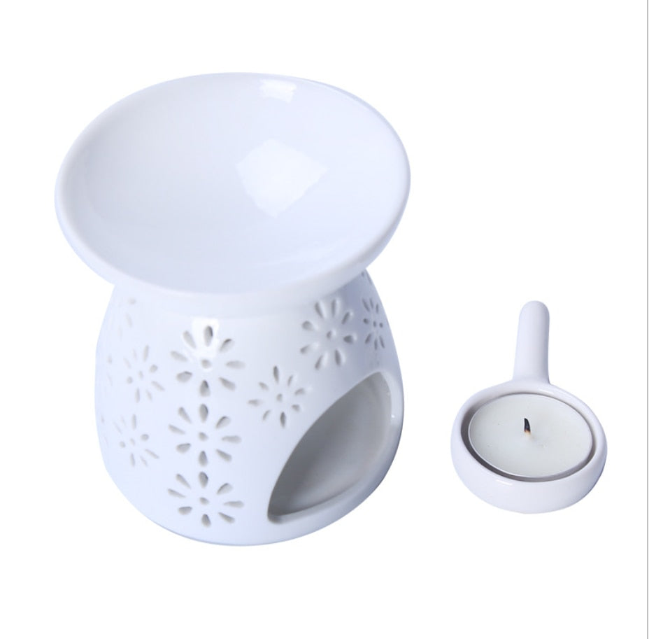 Aroma Lamp Wax Melts Warmer Electric Wax Melts Warmer Candle Lamp Oils Warmer  Fragrance Lamp Essential Oil Burner Night Light ShopOnlyDeal