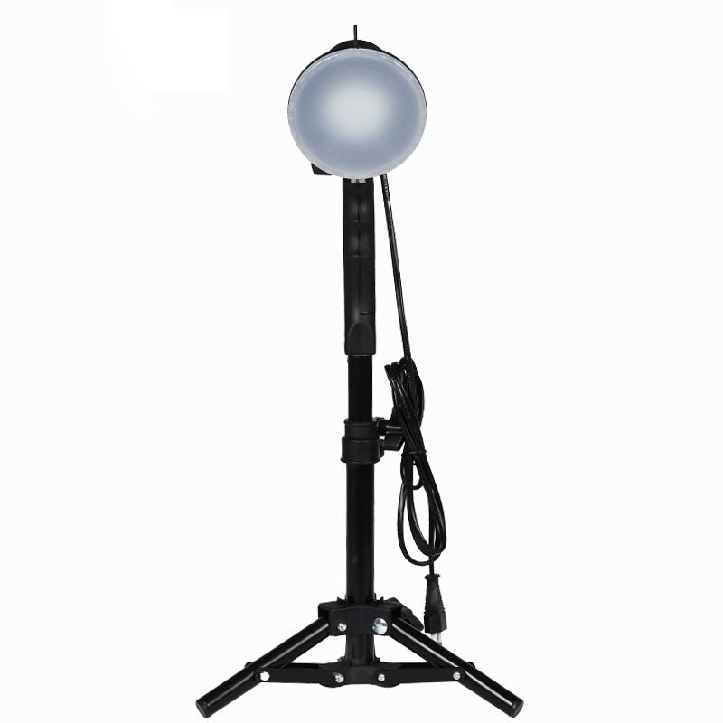 LED Lamp Photography Studio Light Bulb Portrait Soft Box Fill Light Bulb with 37CM Light Stand Tripod Photo Studio ShopOnlyDeal