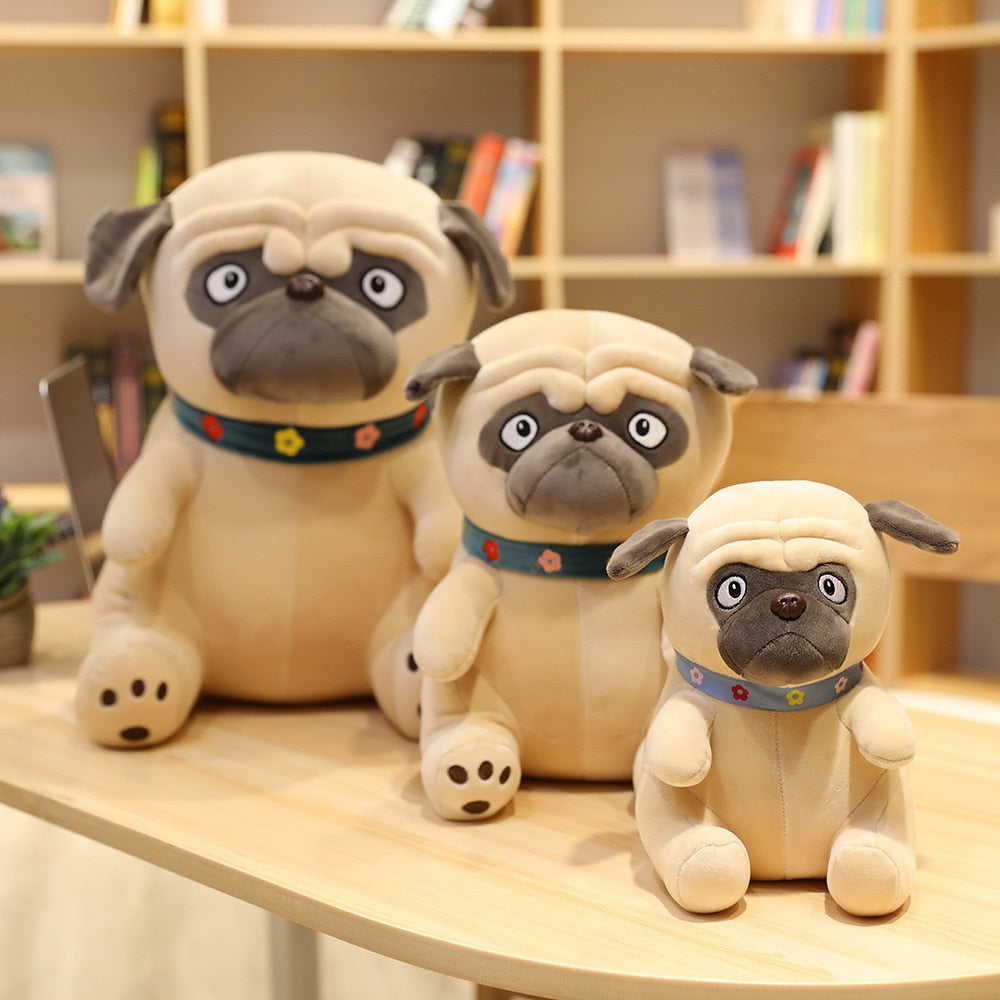 1PC 35-60CM New Shapi Dogs Doll Stuffed Simulation Plush Pug Lovely Puppy Pet Toy Plush Animal Toy Boys Birthday Kids ShopOnlyDeal