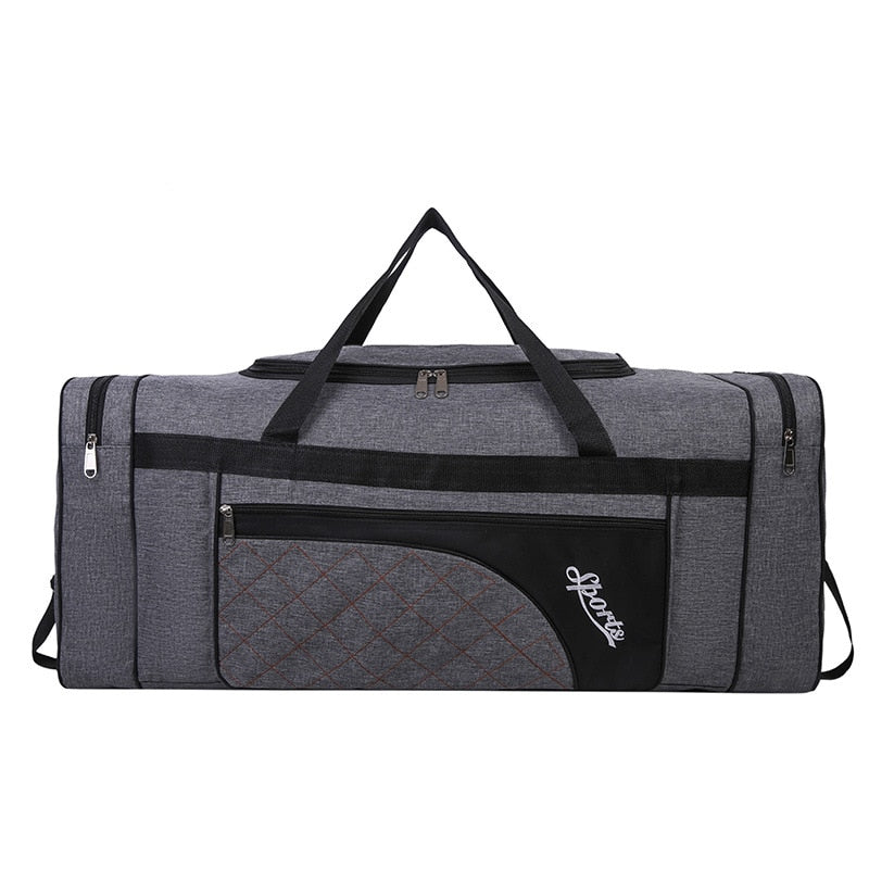 Unisex Large Capacity Portable Travel Bags Foldable Luggage Bag Waterproof Oxford Handbag Outdoor Leisure Shoulder Bags  XA270F ShopOnlyDeal