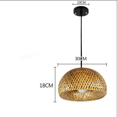 New Chinese Style Pendant Lamp Bamboo Light Fixture for Dining Room Decoration Loft Restaurant Suspension Luminaire Hanglamp ShopOnlyDeal