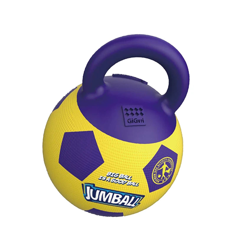 Football Toys for Large Dogs | Pet Training Toys | Inflatable Footballs with Handles | Big Dog Toys | Balls ShopOnlyDeal