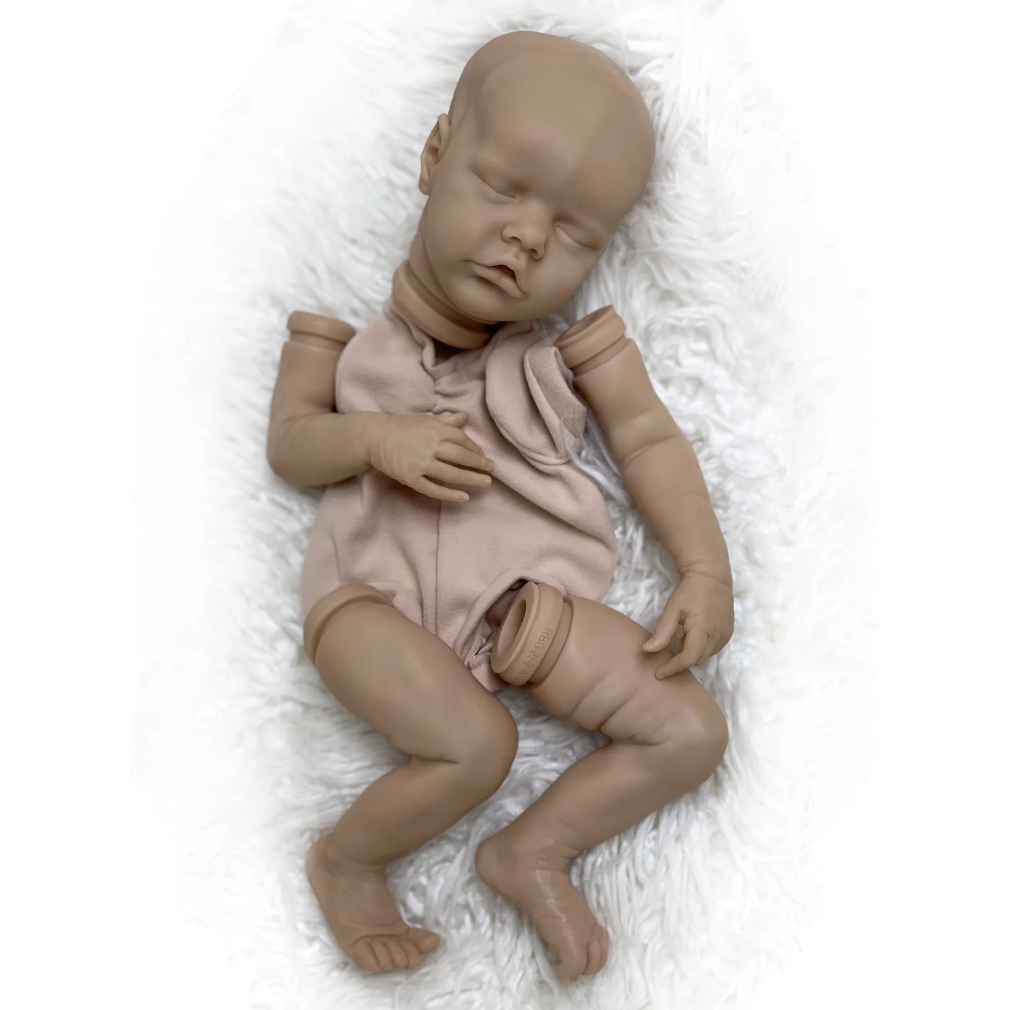 16 Inch DIY Reborn Dolls Parts Accessories Twins Sister Unpainted Unfinished Babies Toy Kit Simulação De Boneca Sem Pintura ShopOnlyDeal