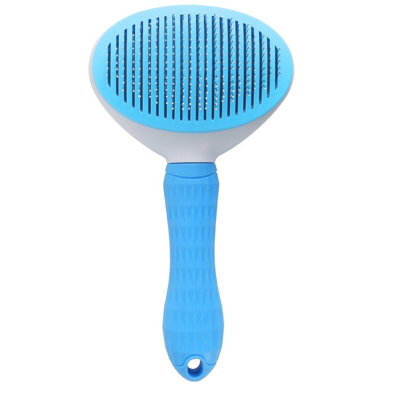 Pet Dog Brush Cat Comb Self Cleaning Pet Hair Remover Brush For Dogs Cats Grooming Tools Pets Dematting Comb Dogs Accessories ShopOnlyDeal