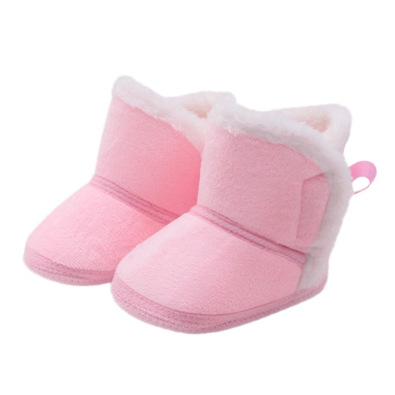 Spring Winter Warm Newborn Boots 1 Year baby Girls Boys Shoes Toddler Soft Sole Fur Snow Boots 0-18M ShopOnlyDeal