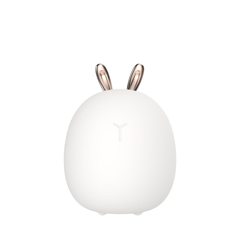 Lovely Cute Rabbit Deer LED Lamp Wireless Touch Sensor Silicone Children Kids Baby Bedside Decoration Christmas Night Light ShopOnlyDeal