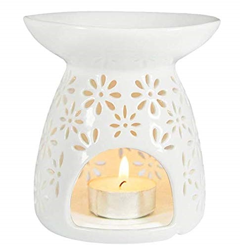 Aroma Lamp Wax Melts Warmer Electric Wax Melts Warmer Candle Lamp Oils Warmer  Fragrance Lamp Essential Oil Burner Night Light ShopOnlyDeal