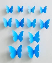 12Pcs 3D Magnet Butterflies Wall Stickers Butterfly Outdoor Bedroom Living Room Home Decor Fridage Decals For Wedding Decoration ShopOnlyDeal