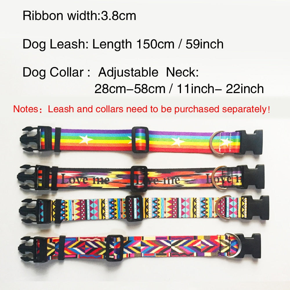 Pet Product For Dog Pet Collar Leash Nylon High Quality Multiple Series Colorful Fashion New Design Dog Collar Adjustable ShopOnlyDeal