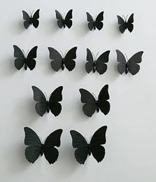 12Pcs 3D Magnet Butterflies Wall Stickers Butterfly Outdoor Bedroom Living Room Home Decor Fridage Decals For Wedding Decoration ShopOnlyDeal