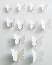 12Pcs 3D Magnet Butterflies Wall Stickers Butterfly Outdoor Bedroom Living Room Home Decor Fridage Decals For Wedding Decoration ShopOnlyDeal