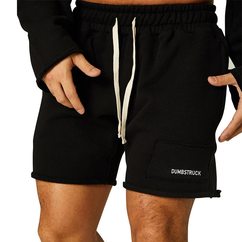 Hip Hop Summer Running Shorts Cotton Frill Men Sports Jogging Fitness Shorts Training Mens Gym Men Shorts Sport Beach Shorts ShopOnlyDeal