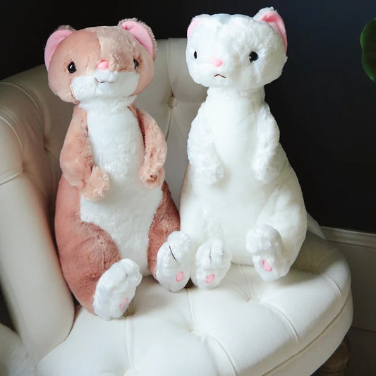 50cm lilelike Plush Toys Ferret Stuffed Soft Cartoon Animal Doll Christmas Present Kids ShopOnlyDeal