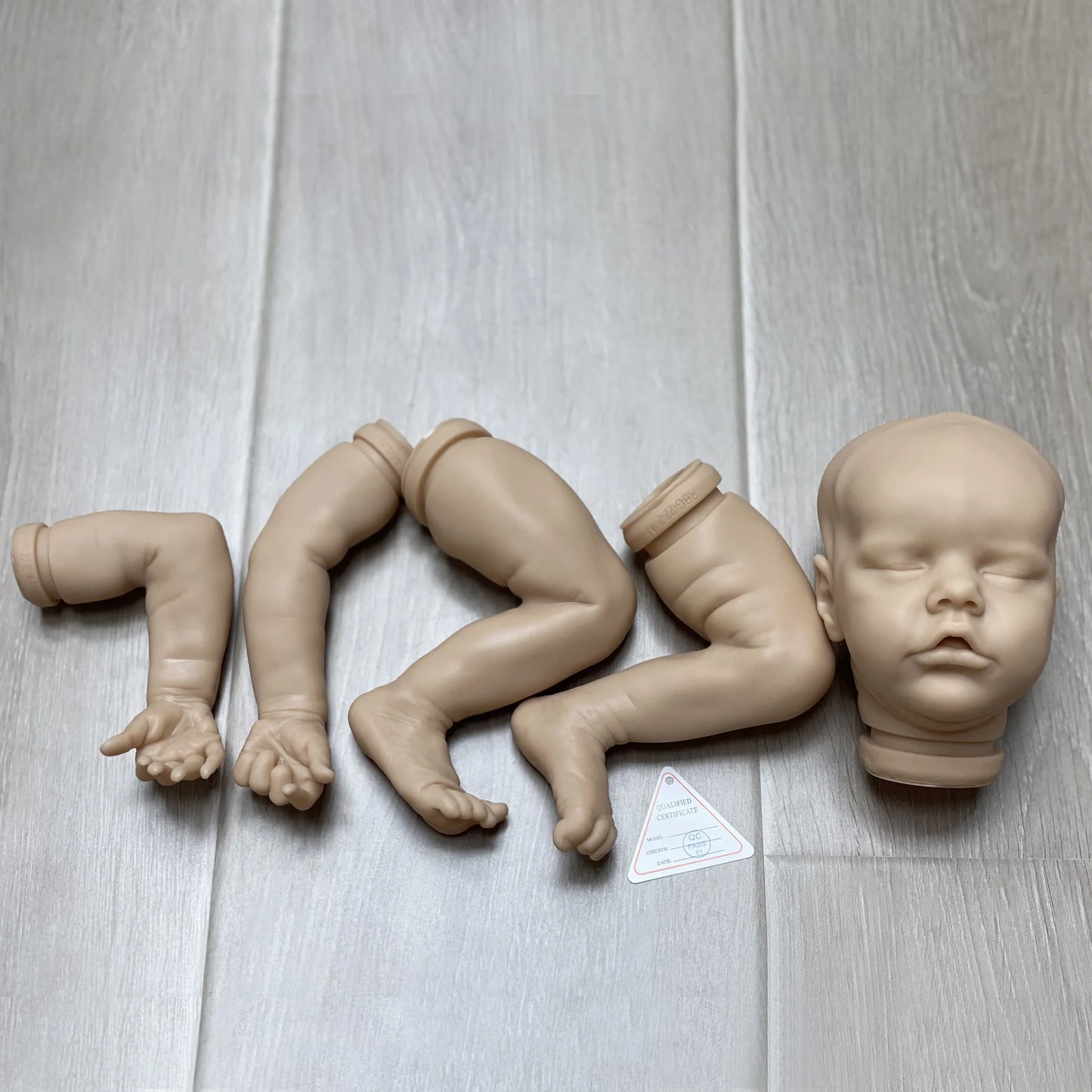 16 Inch DIY Reborn Dolls Parts Accessories Twins Sister Unpainted Unfinished Babies Toy Kit Simulação De Boneca Sem Pintura ShopOnlyDeal